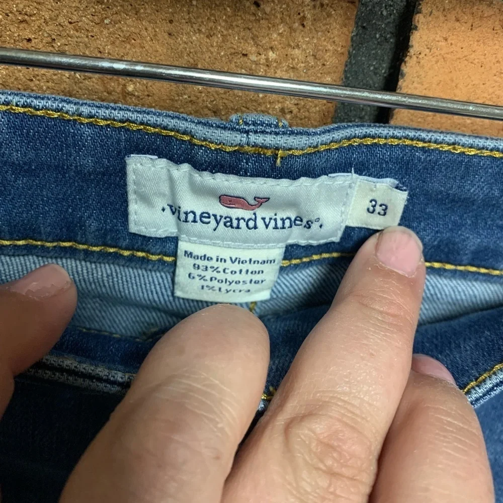 Vineyard Vines Blue Denim Shorts